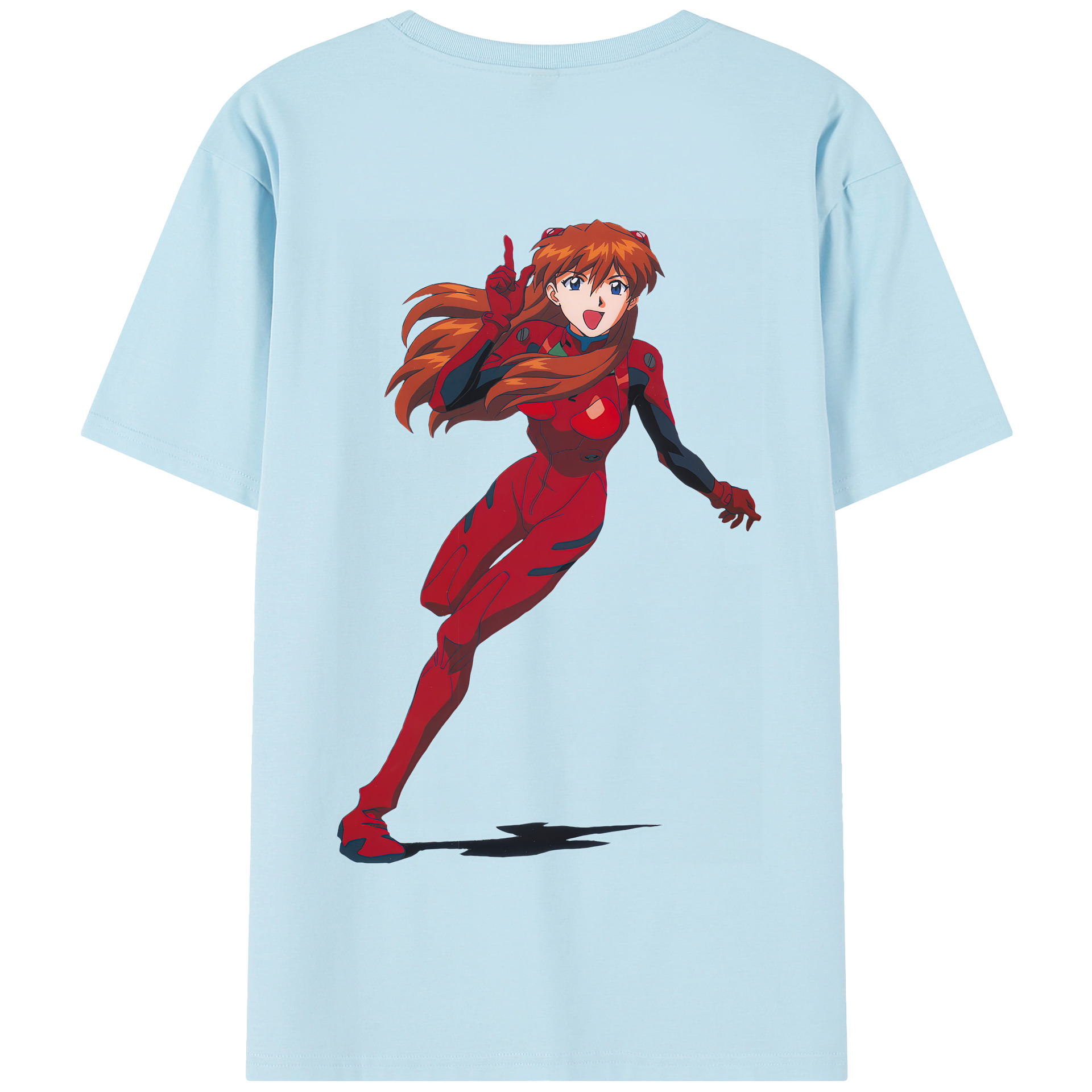 （画像用） EVA 新世紀エヴァンゲリオン 綿100％半袖Tシャツ（背面プリント）